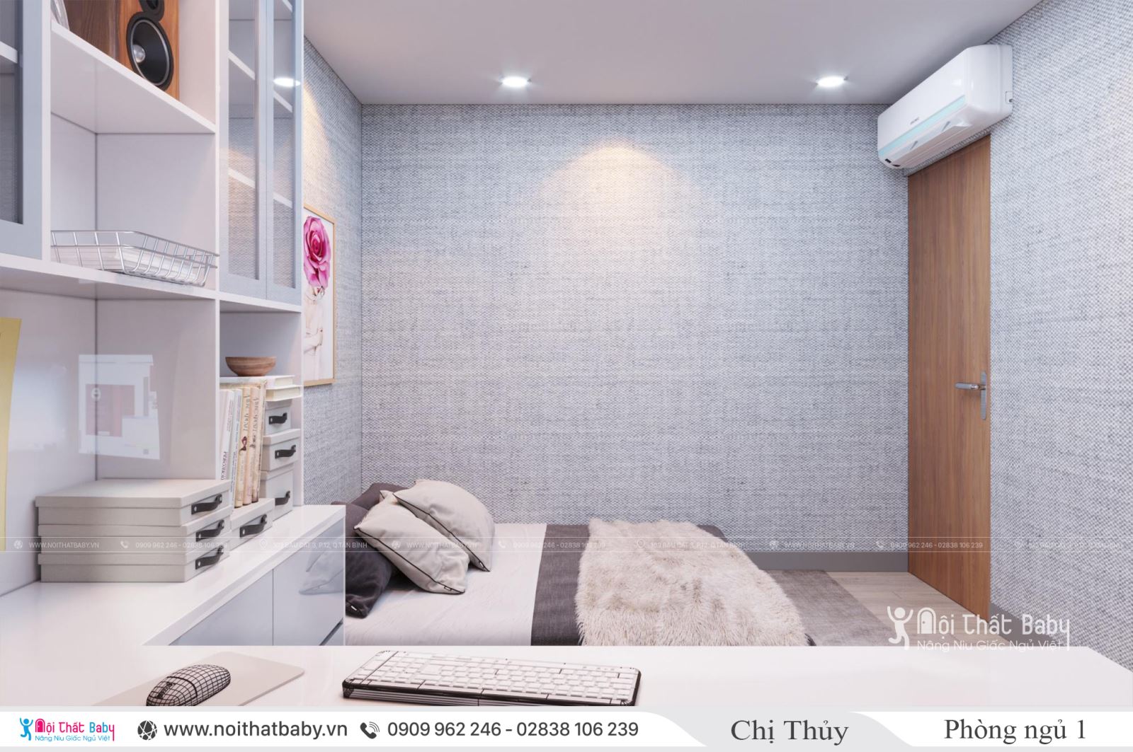 Thiết kế trọn gói nội thất Duplex căn 127m2 Emerald Celadon City